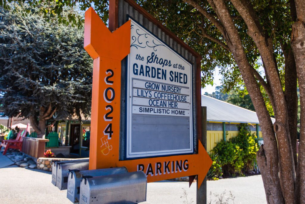 A parking sign on a pole.