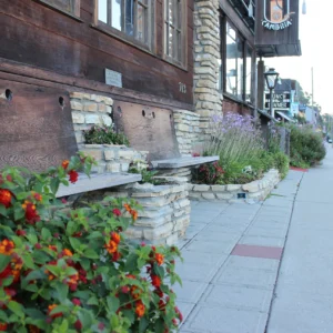 Benches in Cambria West Village